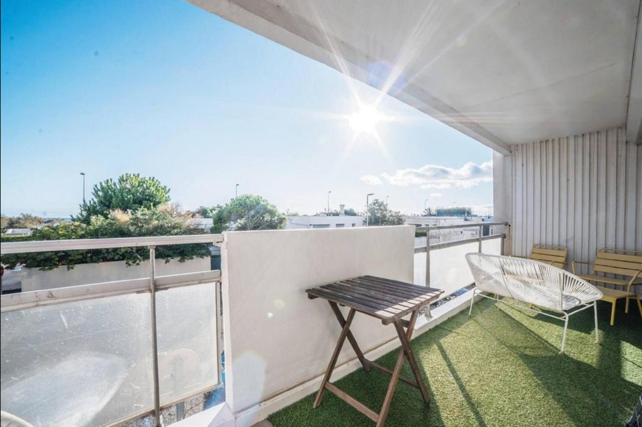 Le Calderini Appart - Face Plage Wifi Et Park Gratuit Calme - Resid Le Surcouf -Top Pros Servicesconciergerie La Grande Motte Exteriör bild